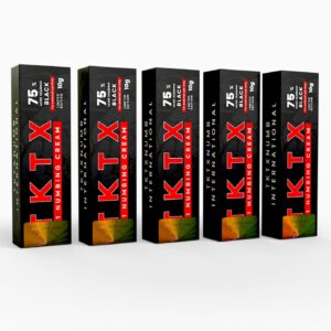 5PACK | Negra 75% – Crema profesional para preparación de la piel